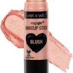Wet n Wild MegaGlo Blush Stick Conceal & Contour, Peach Bums| Shimmer | Blush Makeup Multistick | For Cheeks | Cream